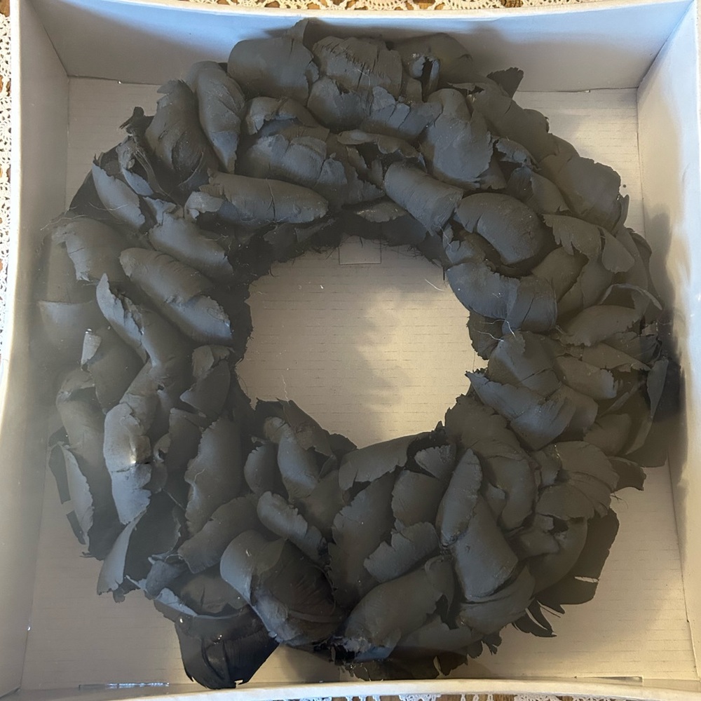 Ikea Deriverad Ikea black wreath 16.5”